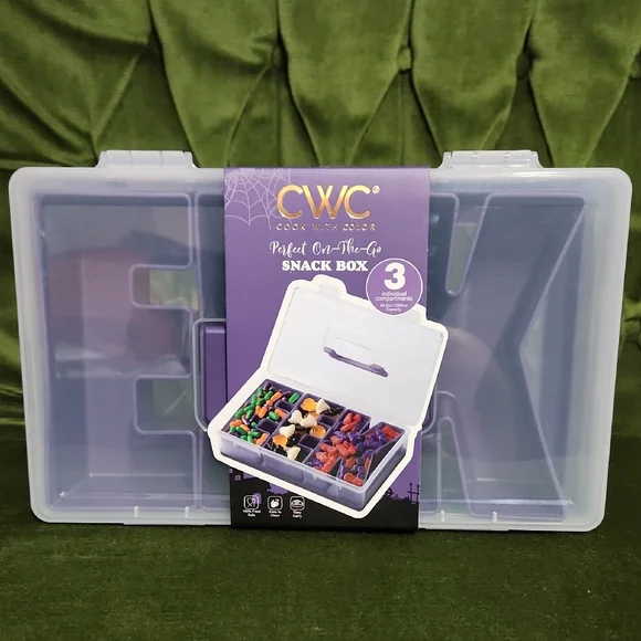 CWC EEK Purple Snackle Box/Storage Container - Picture 1 of 3